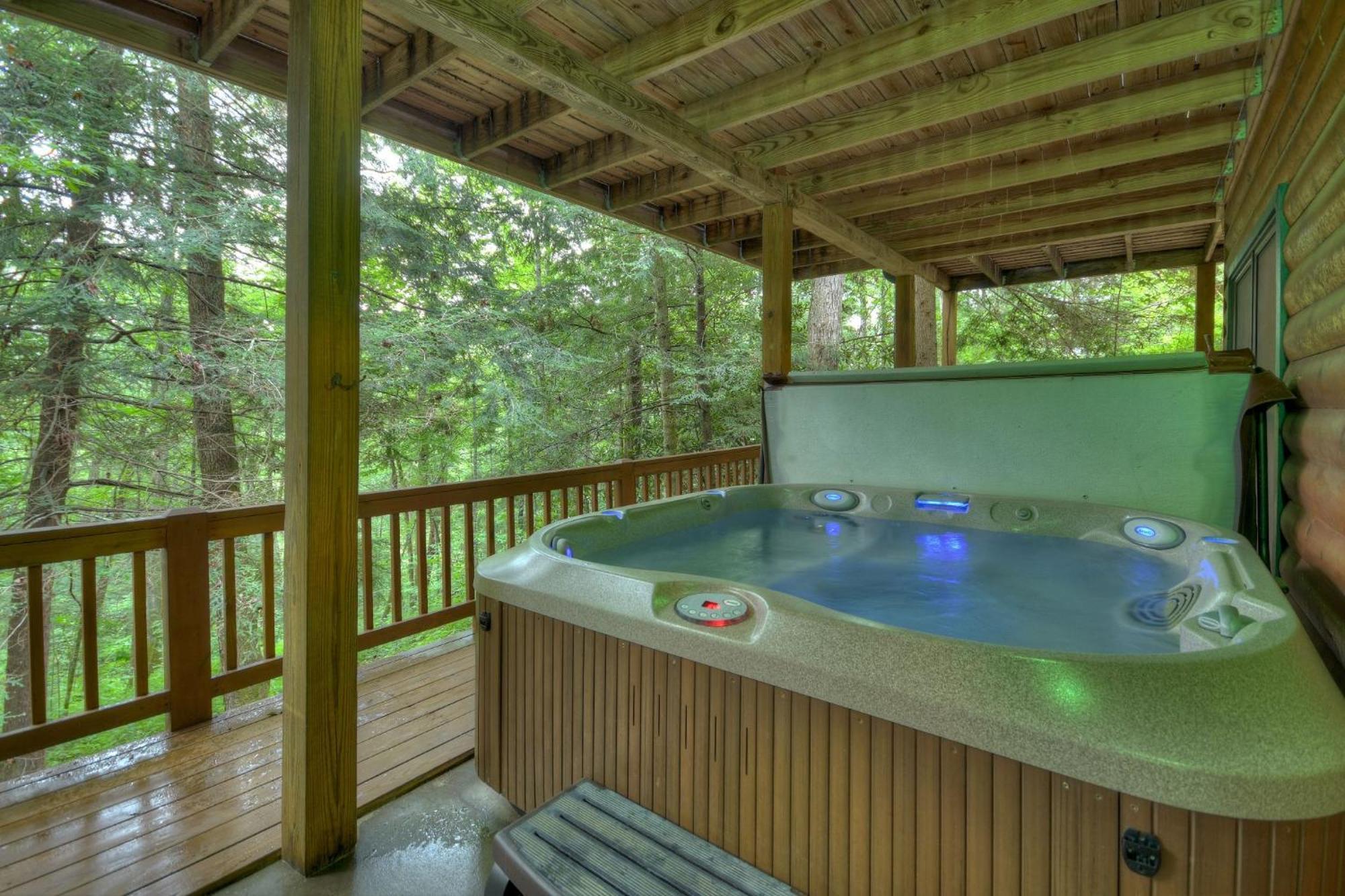 K6 Lodge Gather Around The Firepit Soak In The Hot Tub And Splash In The Creek Blue Ridge Exterior photo